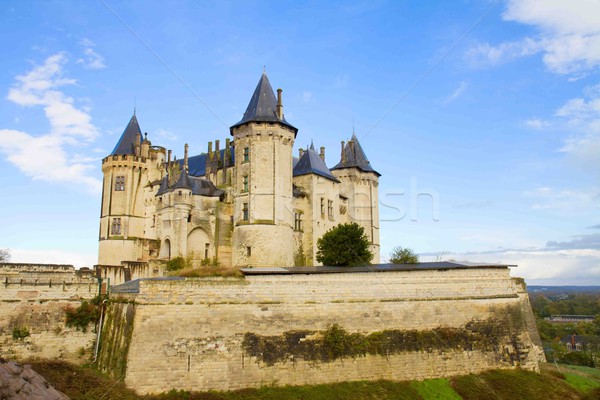 Stock photo: Saumur castle
