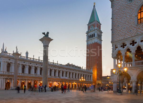 Square San Marco, Venice, Italy Stock photo © neirfy