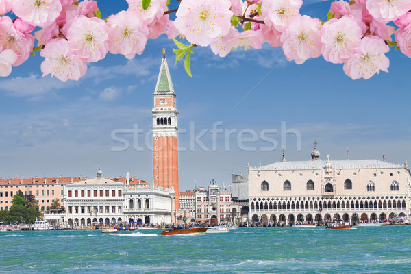 San Marco square waterfront, Venice Stock photo © neirfy