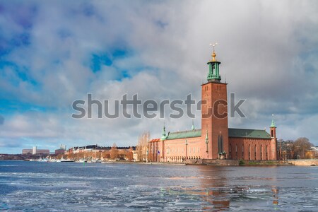 cityhall of Stockholm, Sweden Stock photo © neirfy