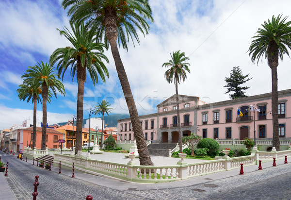 La Orotava, Tenerife village Stock photo © neirfy