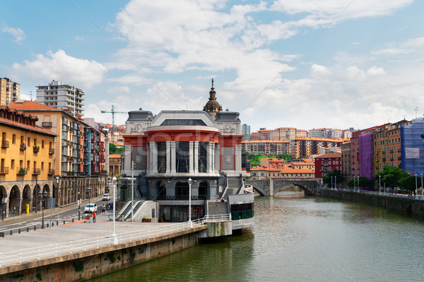 old town of Bilbao, Spain Stock photo © neirfy