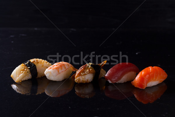 Japanese sushi dish Stock photo © neirfy