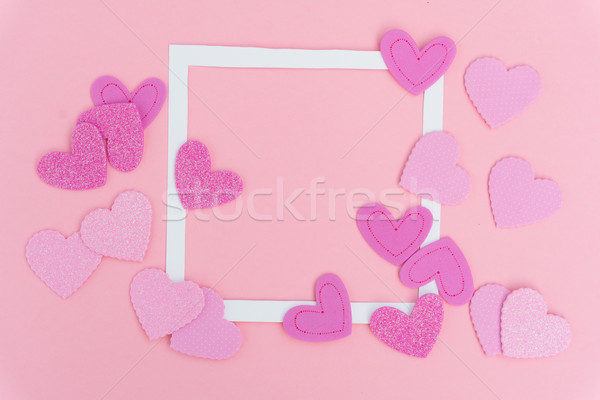Valentines day frame Stock photo © neirfy