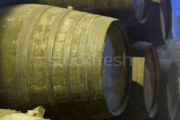 port wine barrels Stock photo © neirfy