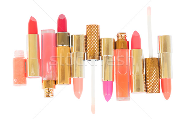 Collection of lipsticks Stock photo © neirfy