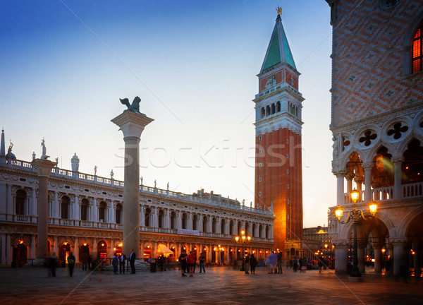 Square San Marco, Venice, Italy Stock photo © neirfy