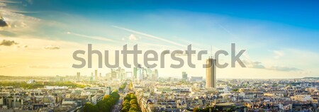 skyline of Paris, France Stock photo © neirfy