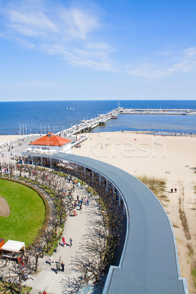 old pier (Molo) of Sopot Stock photo © neirfy