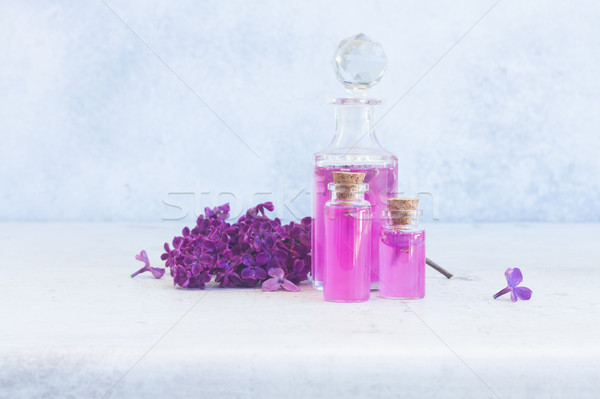 Lilac essence vials Stock photo © neirfy