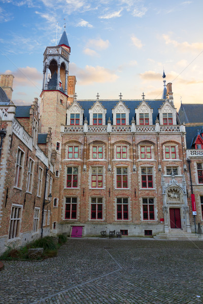 Palace of Gruuthuse, Brugge Stock photo © neirfy
