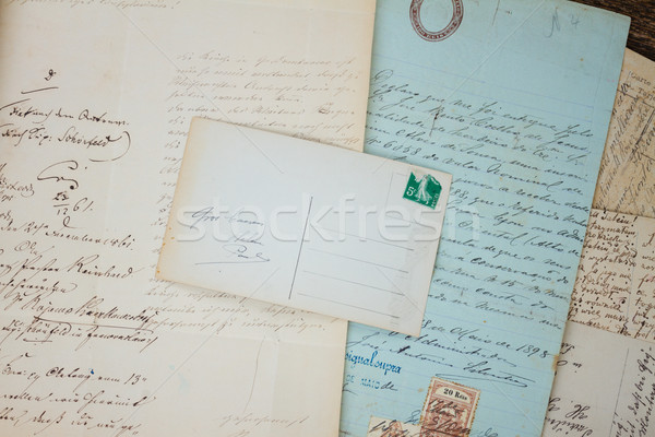 Handwritten letter Stock photo © neirfy