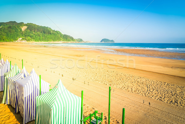 Zarauz, Pais Vasco, Spain Stock photo © neirfy