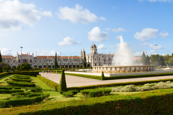 Mosteiro dos Jeronimos in Lisbon, Portugal Stock photo © neirfy