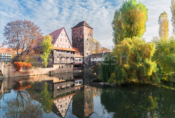 Old town of Nuremberg, Germany Stock photo © neirfy