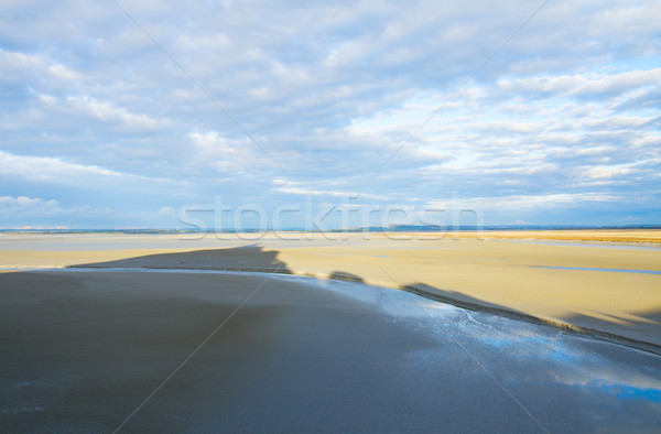 Mont Saint Michel shadow , France Stock photo © neirfy