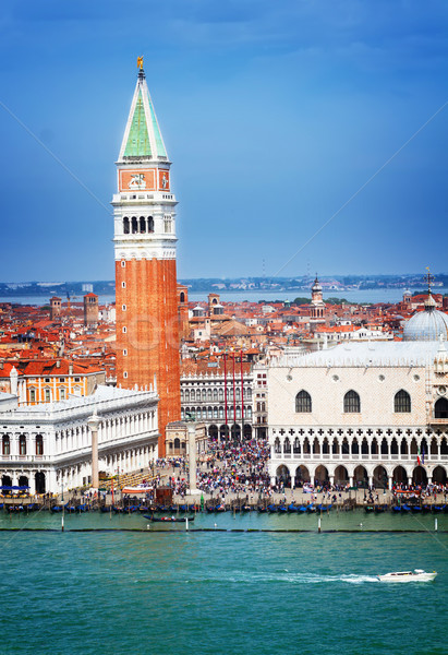 San Marco square waterfront, Venice Stock photo © neirfy