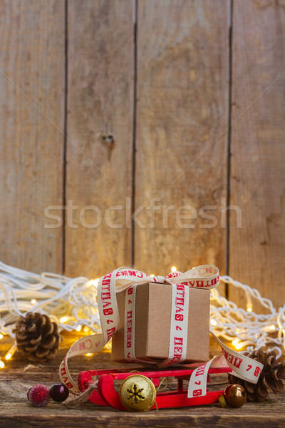 Handmade gift boxes Stock photo © neirfy