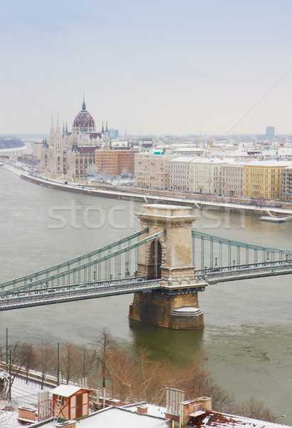 skyline  of  Budapest Stock photo © neirfy
