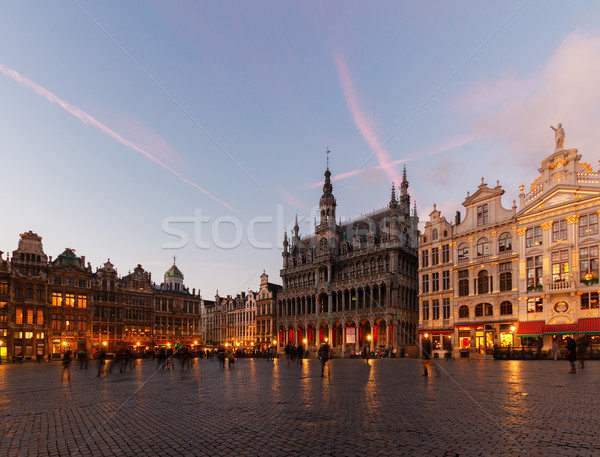 Grand Place And Town Square, Brusseles Stock photo © neirfy