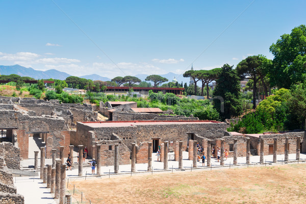 ruins of Pompeii, Italy Stock photo © neirfy