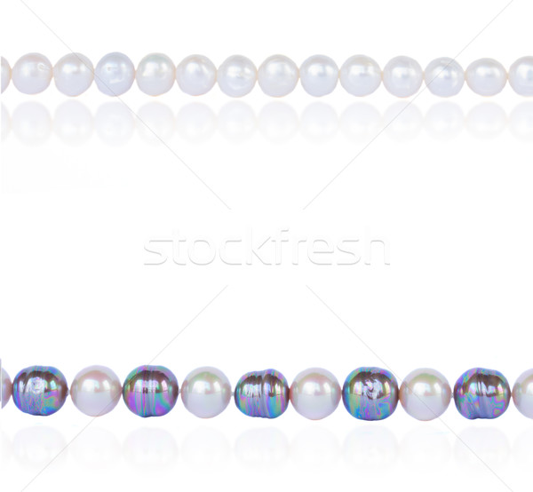 pearl border Stock photo © neirfy