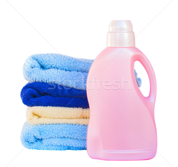 Towels with detergent Stock photo © neirfy