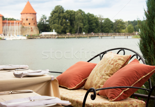 open air cafe Stock photo © neirfy