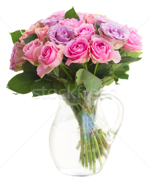 bouquet of fresh roses Stock photo © neirfy