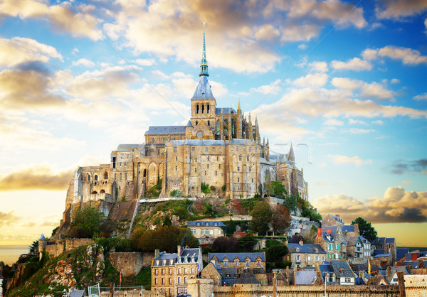 mount of Mont Saint Michel, France Stock photo © neirfy