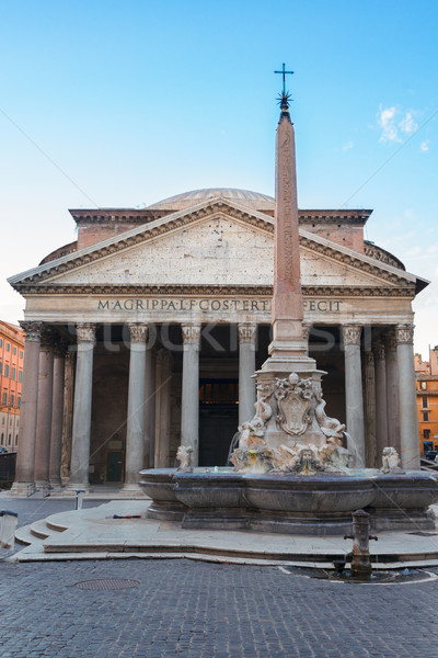 Pantheon in Rome, Italy Stock photo © neirfy
