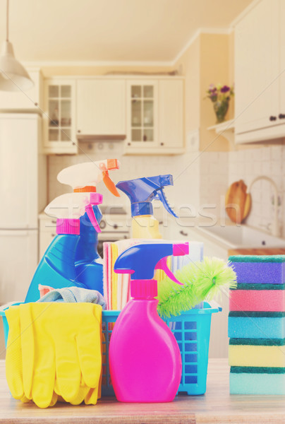 Spring cleaning concept Stock photo © neirfy