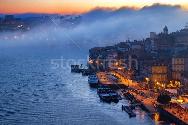 hill with old town of Porto, Portugal Stock photo © neirfy