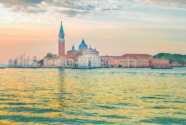 San Giorgio island, Venice, Italy Stock photo © neirfy