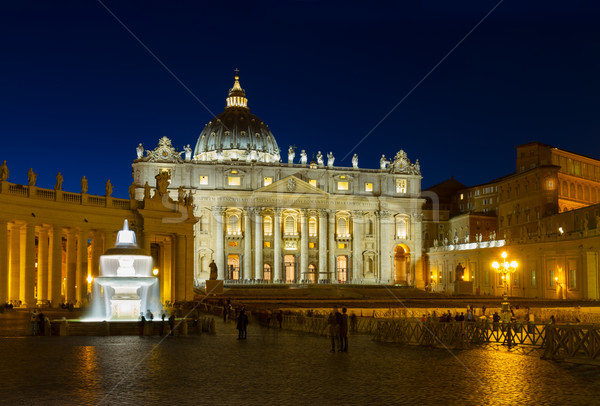 St. Peter's cathedral  in Rome, Italy Stock photo © neirfy