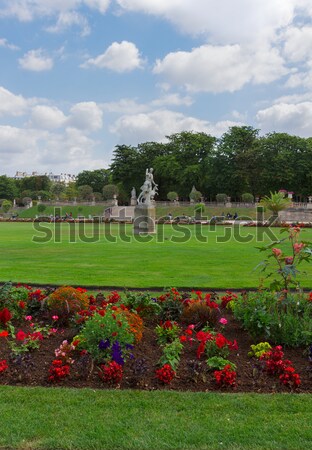 Luxembourg garden, Paris Stock photo © neirfy