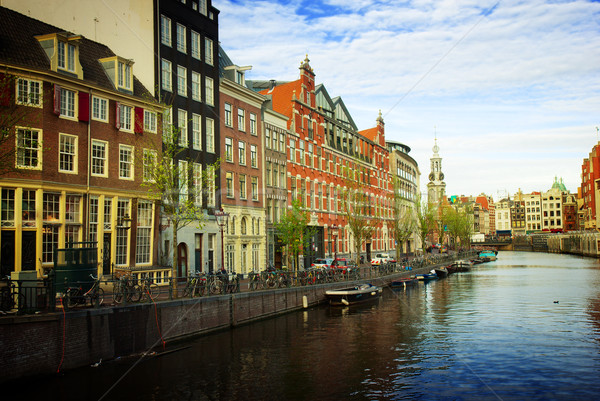 canals of Amsterdam, Netherlands Stock photo © neirfy