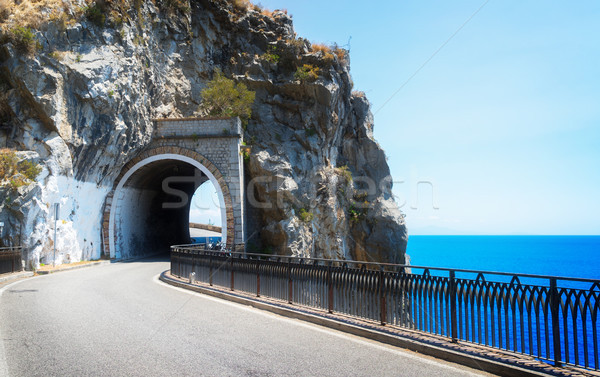 road of Amalfi coast, Italy Stock photo © neirfy