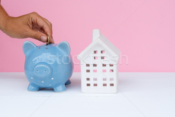 Piggy bank, savings concept Stock photo © neirfy