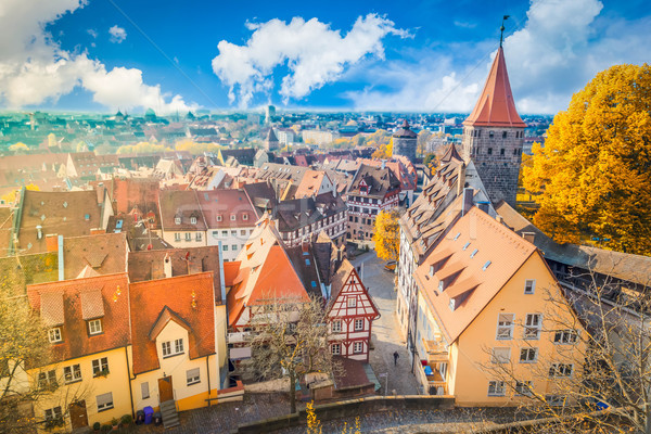 Old town of Nuremberg, Germany Stock photo © neirfy