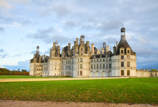 Chambord castle,  Loire valley,F rance Stock photo © neirfy