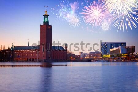 cityhall of Stockholm, Sweden Stock photo © neirfy