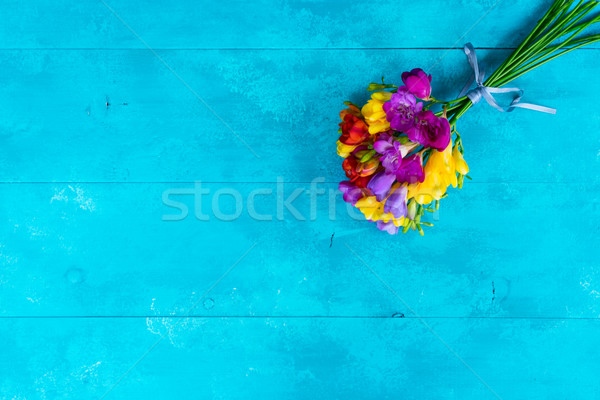 Fresh freesia flowers Stock photo © neirfy