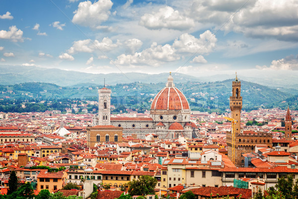 cathedral Santa Maria del Fiore, Florence, Italy Stock photo © neirfy