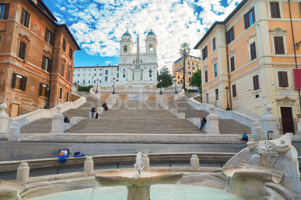 Spanish Steps, Rome, Italy Stock photo © neirfy