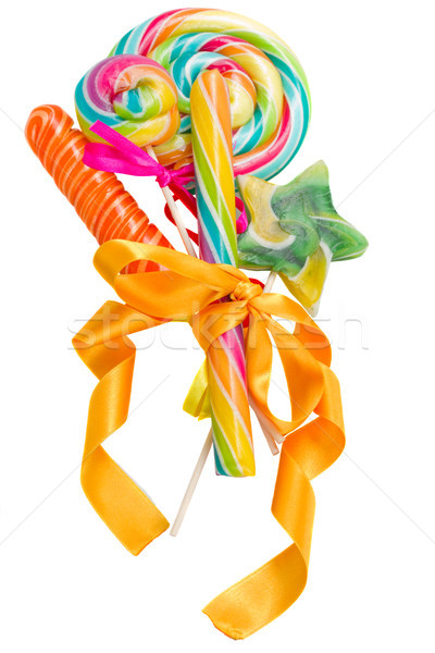 pile of multicolored candies Stock photo © neirfy