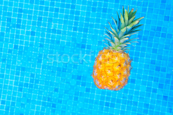 Pineapple and pool Stock photo © neirfy