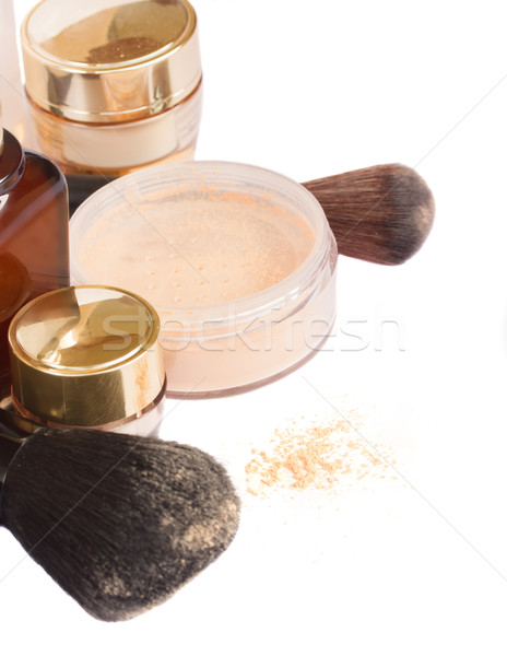 Basic make-up products. Stock photo © neirfy