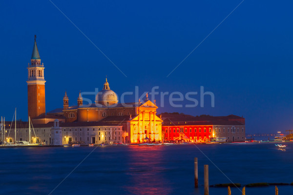 San Giorgio island, Venice, Italy Stock photo © neirfy