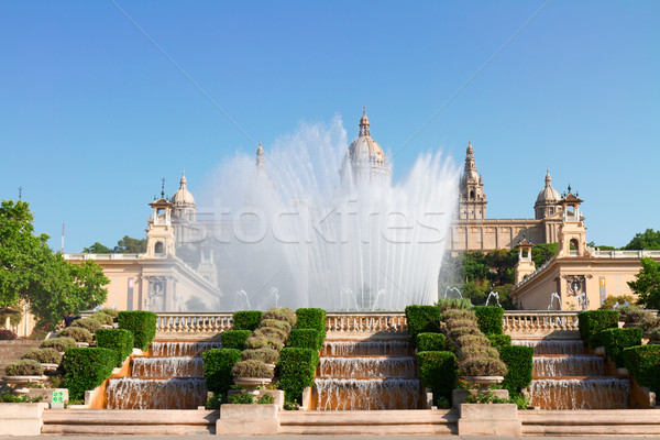 Square of Spain, Barcelona Stock photo © neirfy